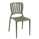 Ver mais imagens de Conjunto Mesa Plástica Branca com 6 Cadeiras Verde Oliva Tramontina Jardim Varanda Área Externa