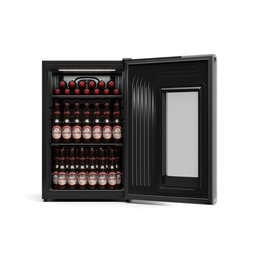 Visa Cooler Cervejeiro 95L Porta com Visor Doméstico Controlador Eletrônico GRB-100 PR - Gelopar - 6 Visa Cooler Cervejeiro 95L Porta com Visor Doméstico Controlador Eletrônico GRB-100 PR - Gelopar - 6