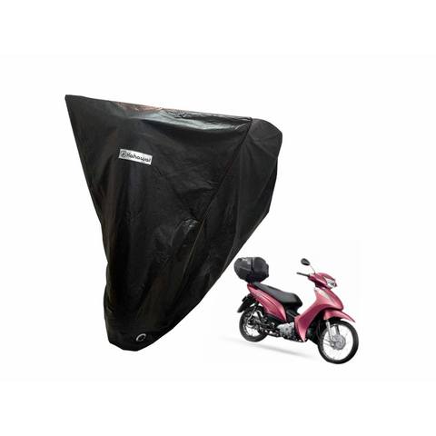 Capa Protetora Honda Biz com Baú Impermeável Térmica Uv