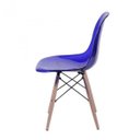 Ver mais imagens de Conjunto Cadeira com Braço e Almofada e Cadeira Eames Base de Madeira Espresso Móveis