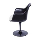 Ver imagem 4 de Conjunto Cadeira com Braço e Almofada e Cadeira Eames Base de Madeira Espresso Móveis