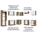 Ver mais imagens de Cozinha Completa 479001 Com Armário E Balcão Rustic/Branco