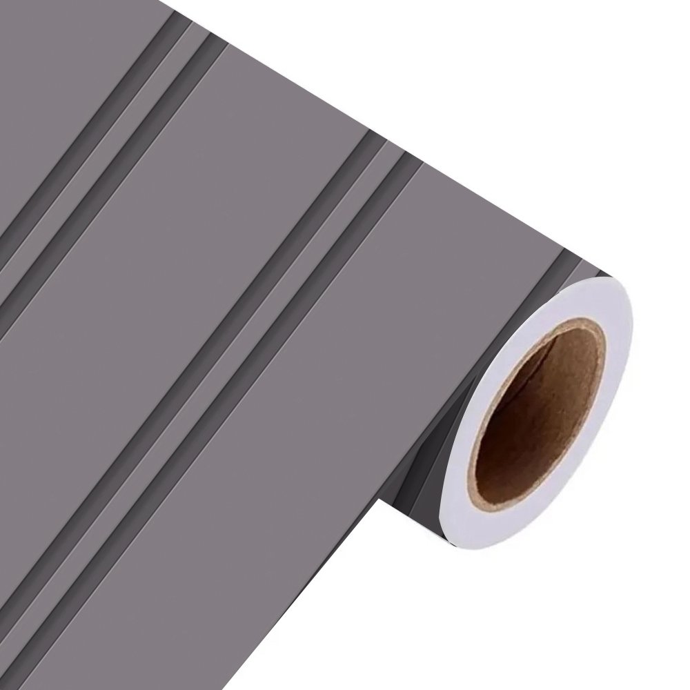 PapeldeParede Adesivo Madeira Lilás Acinzentado Ripado Largo - 5