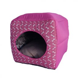 Cama Toca Iglu 3 em 1 para Cachorro e Gato Caminha Pet Elite - 3