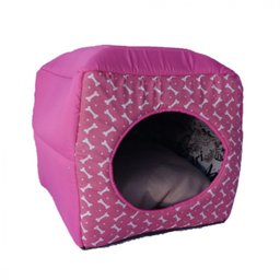 Cama Toca Iglu 3 em 1 para Cachorro e Gato Caminha Pet Elite - 4
