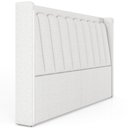 Ver imagem 6 de Cabeceira Cama Box Casal Estofada com Led 140cm Moan P05 Bouclê Cru - Lyam Decor