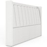 Cabeceira Cama Box Casal Estofada com Led 140cm Moan P05 Bouclê Cru - Lyam Decor - 6