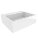 Ver imagem 5 de Conjunto Banheiro Gabinete 60cm Com Cuba E Espelho Nice B06 Nogal Noce Amêndoa - Lyam Decor