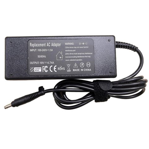 Fonte para Notebook 19v 4.74a 4.8x1.7mm Compatível Hp Comptc 2-068