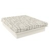 Cama De Madeira Para Colchão Casal 100% Mdf Off White - 3