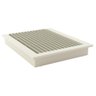 Cama De Madeira Para Colchão Casal 100% Mdf Off White - 1