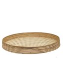 Ver imagem 3 de Bandeja Decorativa de Rattan