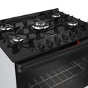 Ver imagem 5 de Fogão 5 Bocas Mueller com Mesa de Vidro e Forno 81l Branco Bivolt - Mfv5bf