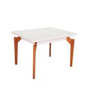 Ver imagem 3 de Conjunto Mesa Retangular Floripa 4 Cadeiras 1,140x0,93 Tampo em Vidro Off White