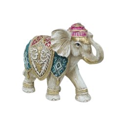 Elefante Indiano Estrelinha Sorte Enfeite Decorativo - 1
