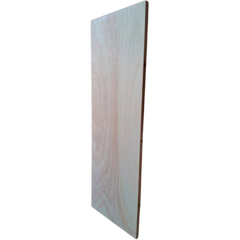 Folha de Porta de Madeira 210x80cm Lisa Amescla Uniportas Natural