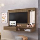 Ver imagem 7 de Conjunto Quarto de Casal Painel para TVs 43" e Guarda-Roupa 6 Portas 4 Gavetas Espresso Móveis