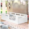 Cama Infantil Montessoriana Planet Baby Potente:branco - 1