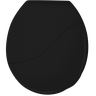 Assento Tampa para Vaso Sanitário Oval Plus Berllart Preto Durín - 1