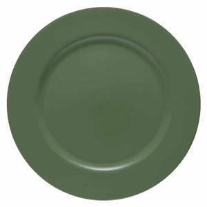 Jogo 6 Sousplat Basic Verde Eucalipto Copa e Cia