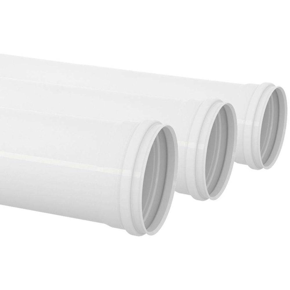 Tubo PVC Para Esgoto Série Normal 6 Metros 1.1/2" DN-40 Branco - 11.11.170.0 - TIGRE