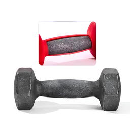 Fit Par de Halteres - Vinil Liso 3 Kg - 2