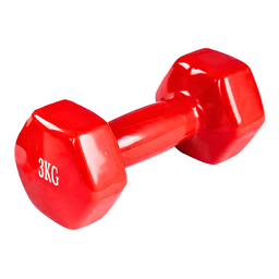 Fit Par de Halteres - Vinil Liso 3 Kg - 5