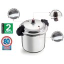 Ver imagem 2 de Panela de Pressão Profissional 20l - Alta Segurança e Eficiência