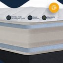 Ver mais imagens de Cama Box com Colchão de Espuma D33 Double Face Territory Hellen Casal 138cm