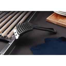 Escova Tramontina Churrasco com Cerdas em Aço Inox e Cabo de Polipropileno Preto 21,6 Cm - 3