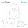 Assento Sanitario Nuage Plus Branco - 2