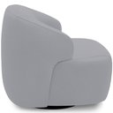 Ver imagem 6 de Poltrona Decorativa Orgânica Giratória para Sala Living Barolo L06 Veludo Cinza - Lyam Decor