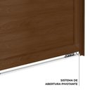 Ver imagem 6 de Porta de Alumínio Pivotante Lambri 215x105cm com Puxador de 80cm Lucasa Ideale