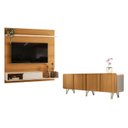 Ver imagem 1 de Painel para Tv Suspenso Evo com Buffet Saluti Cinamomo Off White – Hb Móveis