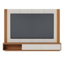 Ver mais imagens de Painel para TV até 75 Polegadas com LED 2 Portas e Nicho Multimóveis Crcol-PTV026 Off White/