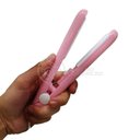 Ver imagem 7 de Mini Chapinha Prancha Portátil 17cm Bivolt Profissional Rosa