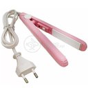 Ver mais imagens de Mini Chapinha Prancha Portátil 17cm Bivolt Profissional Rosa