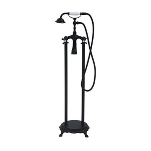 Misturador Monocomando de Piso para Banheira Itinga Pingoo.casa - Preto