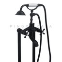 Ver imagem 3 de Misturador Monocomando de Piso para Banheira Itinga Pingoo.casa - Preto