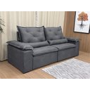 Ver imagem 5 de Sofá Retrátil Reclinável Confortável Várias Cores e Tamanhos Cor:cinza;tamanho:2,50