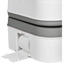 Ver imagem 1 de Banheiro Portátil NTK Eco Camp Comfort 24L Vaso Sanitário Ecológico Camping Motorhome Suporte Papel 