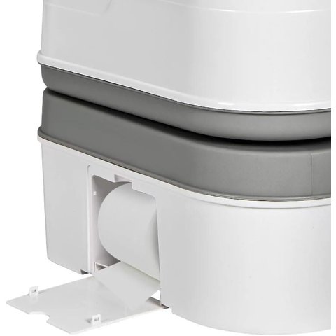 Banheiro Portátil NTK Eco Camp Comfort 24L Vaso Sanitário Ecológico Camping Motorhome Suporte Papel 