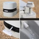 Ver mais imagens de Banheiro Portátil NTK Eco Camp Comfort 24L Vaso Sanitário Ecológico Camping Motorhome Suporte Papel 