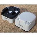 Ver imagem 7 de Banheiro Portátil NTK Eco Camp Comfort 24L Vaso Sanitário Ecológico Camping Motorhome Suporte Papel 