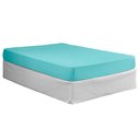 Ver imagem 1 de Lençol Avulso com Elástico Queen 1 Peça Paris 100% Algodão Percal 150 Fios:verdetiffany