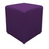 Puff Decorativo Dado Suede Roxo Adj Decor - 3