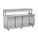 Ver imagem 1 de Balcão de Serviço Refrigerado Condimentador 200cm com 7 Cubas de 1/2 Bsrc2000 220v - Refrimate