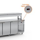 Ver imagem 3 de Balcão de Serviço Refrigerado Condimentador 200cm com 7 Cubas de 1/2 Bsrc2000 220v - Refrimate