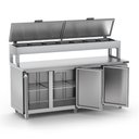 Ver imagem 5 de Balcão de Serviço Refrigerado Condimentador 200cm com 7 Cubas de 1/2 Bsrc2000 220v - Refrimate