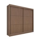 Ver imagem 1 de Guarda Roupa Cancun 2 Portas 100%mdf Castanho - Ddoro